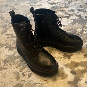 Black Combat Boots